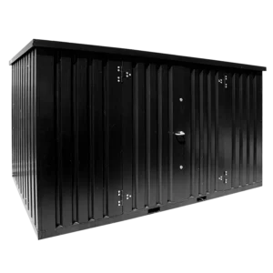 Contenedor de almacenamiento de 4 x 2 metros - con puerta de doble tamaño grande-Nuevo